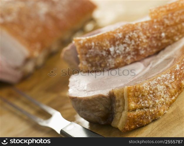 Roast Loin of Pork with Crispy Crackling