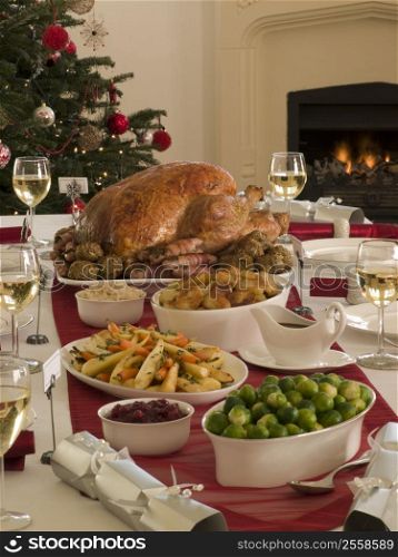 Roast Turkey Christmas Dinner