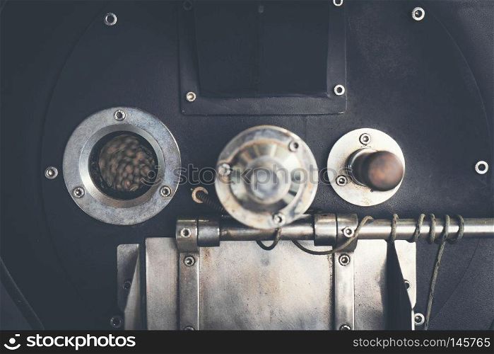 roasted coffee machine for Coffee beans roasting process