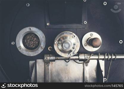 roasted coffee machine for Coffee beans roasting process