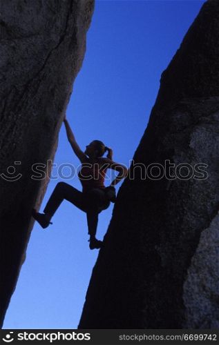 Rock Climber, Buttermilks, California