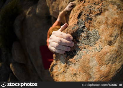 Rock climbing