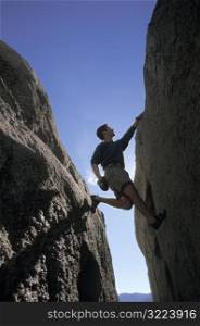 Rock Climbing at Buttermilks CA