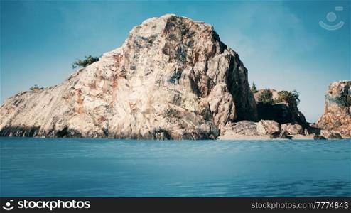 rock formation on the Costa Brava