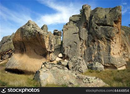 Rock formations near Doger, Turkey