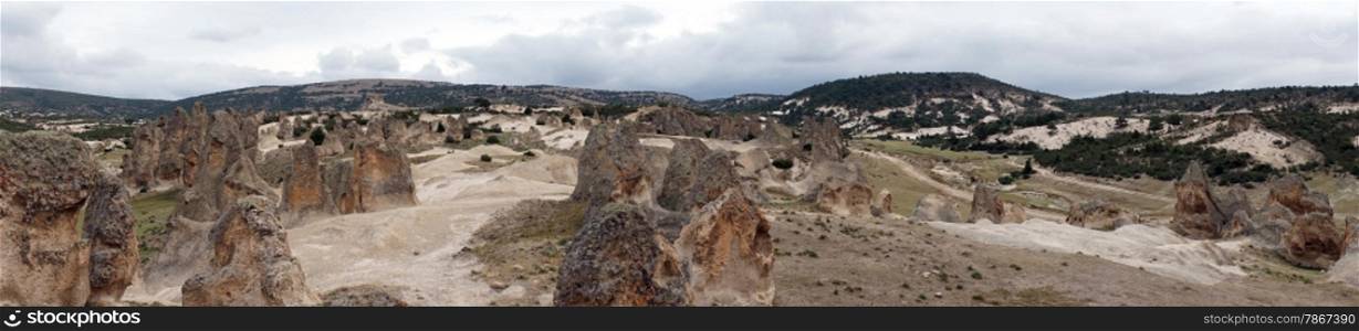 Rock formations near Doger, Turkey