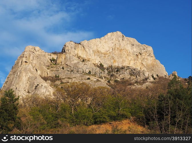 Rock in Crimea