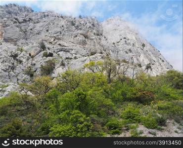 Rock in Crimea
