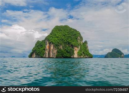 rock island at Krabi, Thailand
