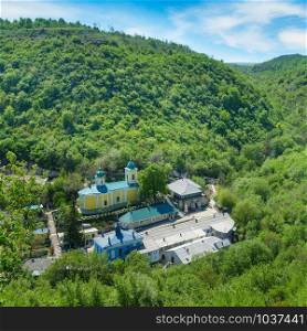 Rock Monastery in village Saharna, Republic Moldova.