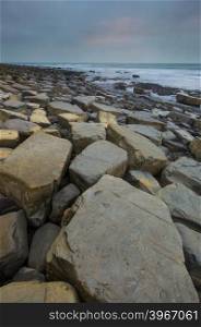 Rocks at Kimmeridge Bay, Dorset