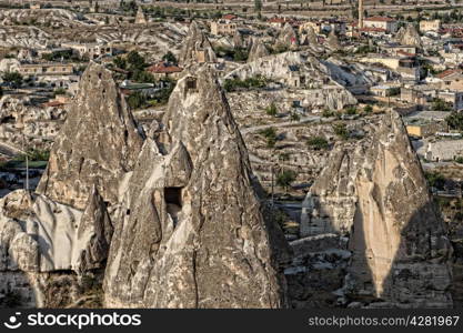 Rocks formations in Capadocia, Turkey