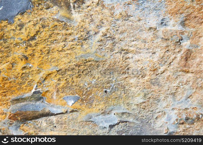 rocks stone and red orange gneiss in the wall of morocco