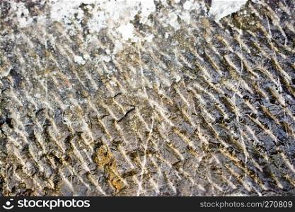 Rocky close up texture as natural landscape background