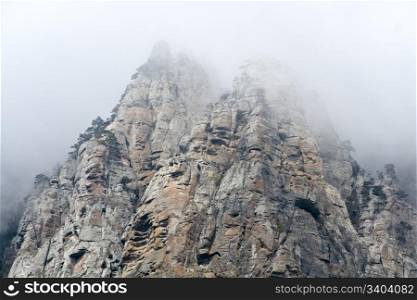 Rocky mountain (Demerdzhi Mount, Crimea, Ukraine)
