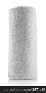 roll white towel