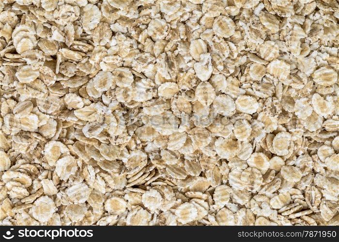 rolled oats - background and texture