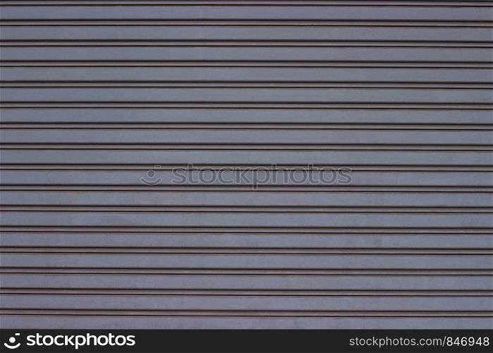 Roller shutter door metal texture, door garage and factory