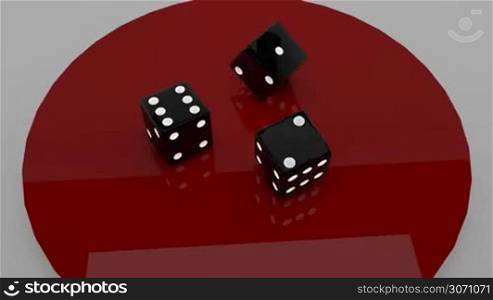 Rolling the Dice realistic 3d