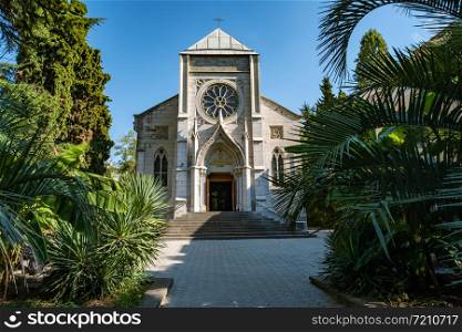 Roman Catholic Church of the Immaculate Conception of the Blessed Virgin Mary in the city of Yalta, Crimea.