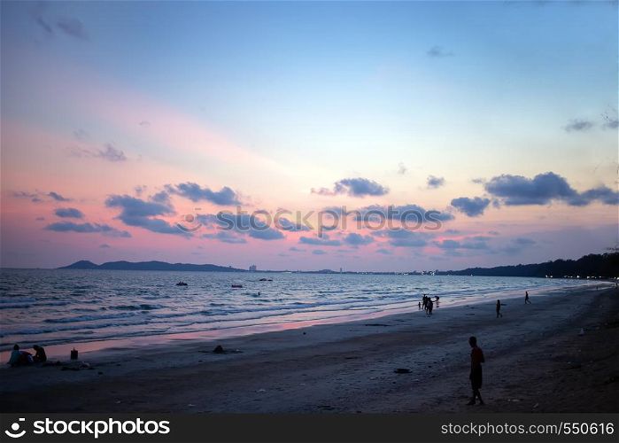 romantic mpment oceanside horizon twilight sunset bach background