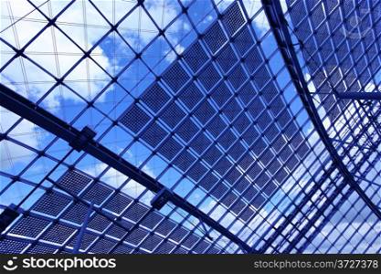 Roof - abstract industrial background