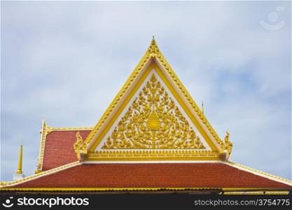 Roof of Thailand&rsquo;s temple