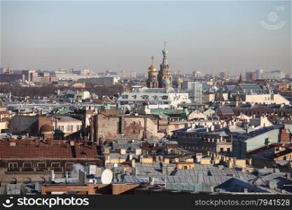 Roofs of St. Petersburg