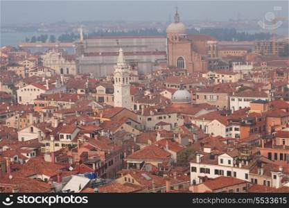 Roofs of venetian houses, top view&#xA;
