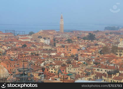 Roofs of venetian houses, top view&#xA;