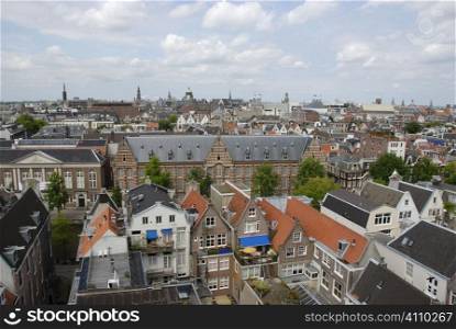 Rooftops of Amsterdam, Holland