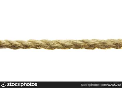 rope isolated on a white background