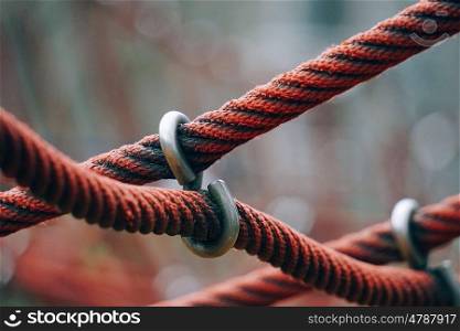 rope web texture pattern