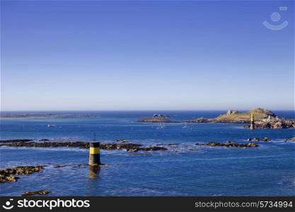 roscoff coast in the north of france