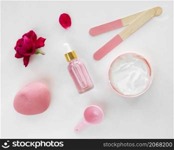 rose products beauty health spa concept