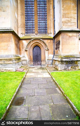 rose window weinstmister abbey in london old church door