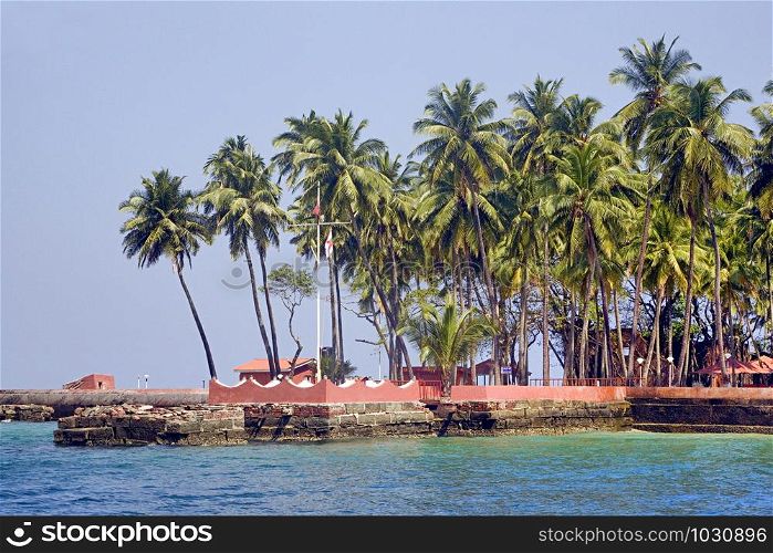 Ross island- Andaman islands.