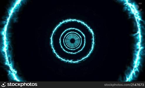 Rotating rings of energy form an endless tunnel, computer generated. 3d rendering of bright backdrop Rotating rings of energy form an endless tunnel, computer generated. 3d rendering of bright backdrop. Rotating rings of energy form an long tunnel, computer generated. 3d rendering of bright background