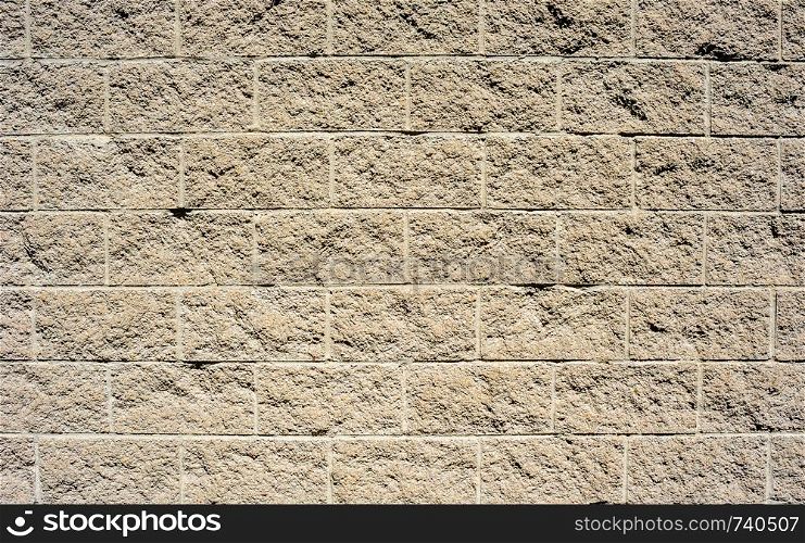 Rough brick wall background texture.