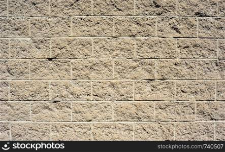 Rough brick wall background texture.