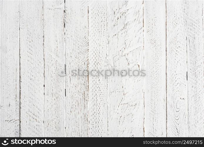 Rough vintage white wood texture background