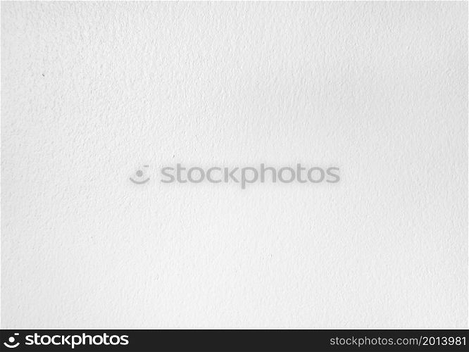 Rough white concrete cement wall or flooring pattern surface texture. Close-up of exterior material for design decoration background