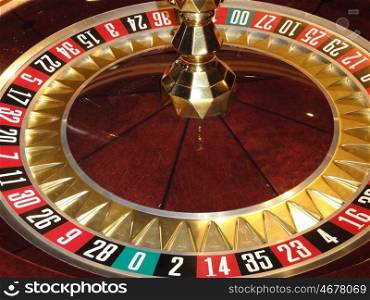 Roulette wheel