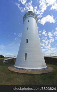 Round Hill Point Lighthouse in Tasmania, Australia