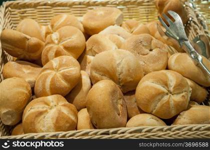 Round loaves of bread to eat with any meal
