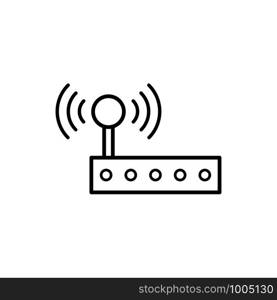 router icon trendy design template