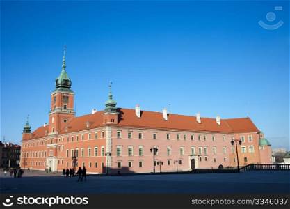 Royal Castle in Warsaw Old Town, Poland.