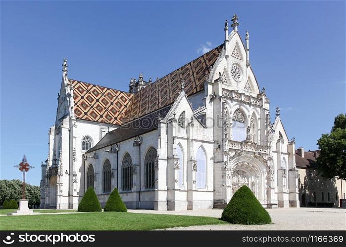 Royal Monastery of Brou in Bourg en Bresse, France