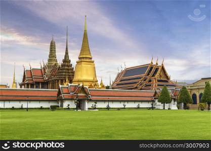 Royal palace (Wat Phra Kaew) in Bangkok, Thailand