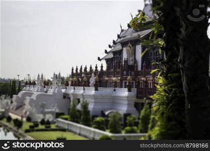 Royal Park Rajapruek in Chiang Mai province of Thailand, stock photo